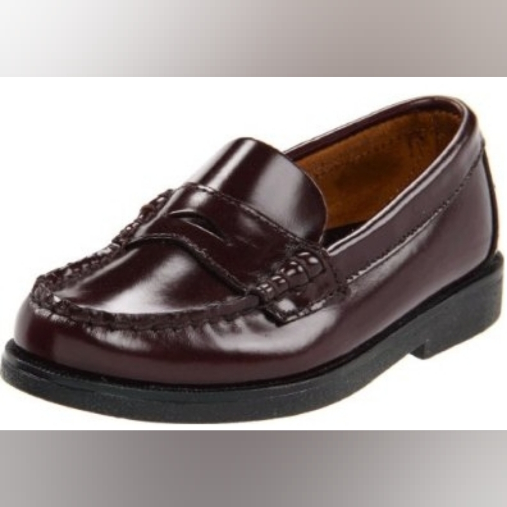 Sperry Boys Top-Sider Colton Burgundy Loafers Size 12.5